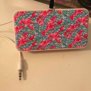 Lilly Pulitzer portable phone speaker